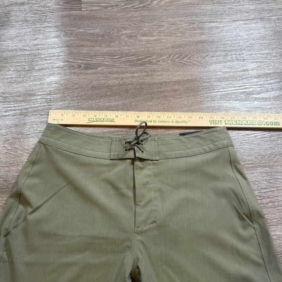 Western Rise Nomad Boardshort 32 Mens Olive Green Quick Dry Swim Trunks Shorts - Picture 3 of 6